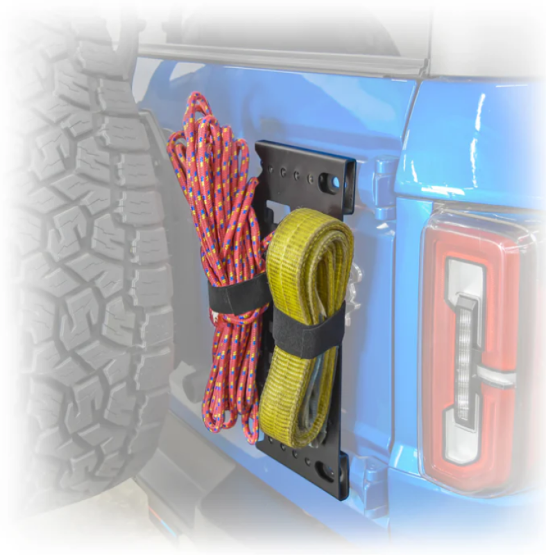 Ford Bronco Tailgate Molle Panel - TURN Offroad - Accessory Adapter - `21-`27